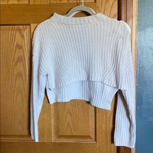 Charlotte Russe Crop Sweater